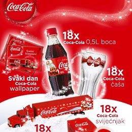 coca-cola adventski kalendar 2012 nagradna igra