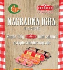 KTC nagradna igra uz Podravka salame