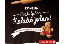 Konzum nagradna igra: Svaki tjedan kolačić jedan