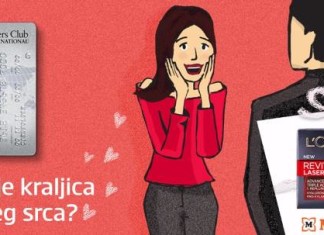 Diners poklanja za Valentinovo 2016