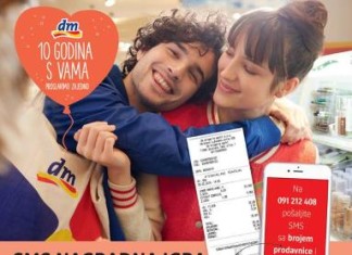 DM nagradna igra 2016 u BiH povodom 10 godina dm-a Bosna