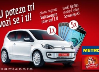 Gavrilović nagradna igra 2016 u Metro trgovinama: U poteza tri vozi se i ti