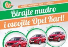 KTC nagradna igra 2016 – OSVOJITE 3 OPEL KARLA