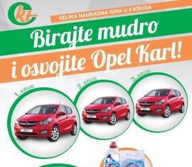 KTC nagradna igra 2016 – OSVOJITE 3 OPEL KARLA