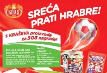 Kraš nagradna igra 2016: Sreća prati hrabre – 3 KRAŠ-eva proizvoda za 303 nagrade