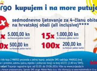 Margo nagradna igra 2016 – Zvijezda nagradna igra 2016
