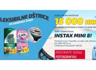 Wilkinson natjecanje za putovanje od 15.000 kn i Fuji Instax mini kamere