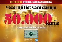 Večernji list: Večernji dijeli 5 x 50.000 kuna