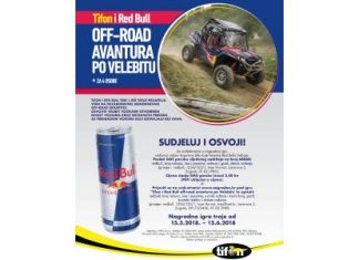 Nagradna igra Tifona i Red Bulla: Uz Tifon i Red Bull osvoji off-road avanturu po Velebitu!