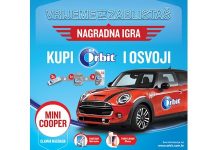 Orbit nagradna igra 2018: Kupi orbit i osvoji MINI Copper