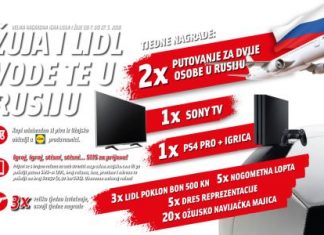 Ožujsko i Lidl nagradna igra 2018: Žuja i Lidl vode te u Rusiju na svjetsko prvenstvo