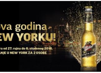 MILLER GENIUNE DRAFT nagradna igra u Konzum trgovinama: Nova Godina u New Yorku