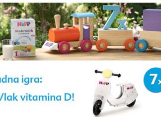 Hipp nagradna igra 2019: HiPP Vlak vitamina D!