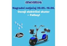 Mentos nagradni natječaj: Osvoji električni skuter Fatboy slim!