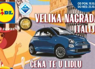 Lidl nagradna igra: Velika nagrada Italije za Fiat 500