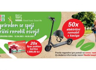 Nestle nagradna igra 2021: S prirodom se spoji i električni romobil osvoji!