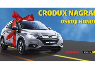 Crodux nagradna igra 2021: Osvoji automobil HONDA HR-V