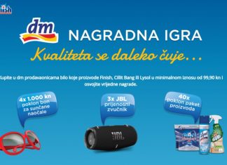 Finish, Cillit Bang i Lysol nagradna igra u DM-u