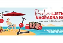 Nagrade u Ravlić nagradnoj igri: romobil, paket za roštilj i luftić