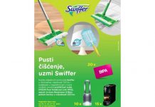 P&G nagradna igra uz Swiffer: Pusti čišćenje, uzmi Swiffer