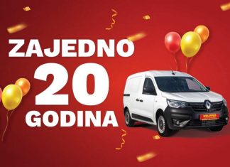 Velpro nagradna igra 2021: Velpro 20 godina