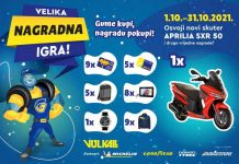 Vulkal nagradna igra: Gume kupi, nagradu pokupi!