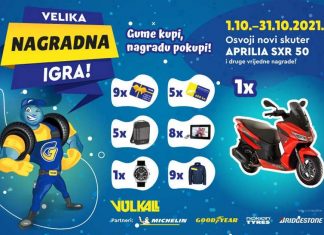 Vulkal nagradna igra: Gume kupi, nagradu pokupi!
