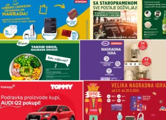 Pogledaj 20 nagradnih igara koje zavrašavaju – Magdis, Nescafe, KitKat, Lorenz, Violeta, Bonduelle, Staropramen, Podravka za automobil