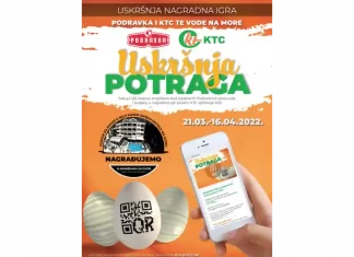 KTC nagradna igra: Podravka i KTC vas vode na more – uskršnja potraga