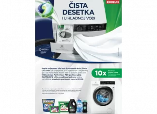 P&G nagradna igra uz Ariel, Dash i Lenor: Čista desetka