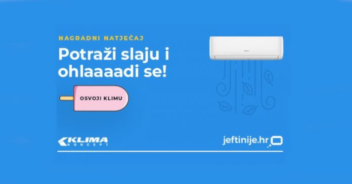 Jeftinije.hr nagradna igra za klima uređaj