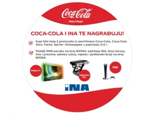 Coca-Cola i INA te nagrađuju! Osvoji vrijedne nagrade