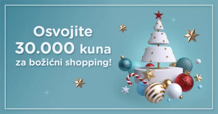 City Center one nagradna igra 2022: Osvojite 30.000 kn za Božić!