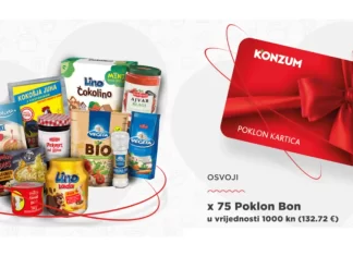 Podravka nagradna igra u Konzumu: Kupi, kuhaj, osvoji!