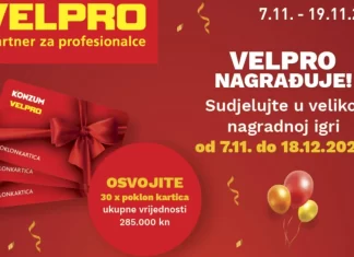 Velpro nagradna igra: Velpro nagrađuje!