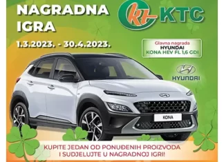 KTC POLJOLJEKARNE nagradna igra za automobil HYUNDAI KONA