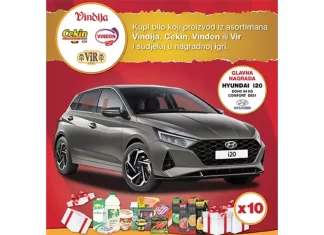 Vindija i KTC nagrađuju automobilom HYUNDAI i20