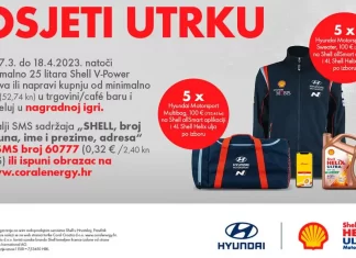 Coral nagradna igra 2023: OSJETI UTRKU