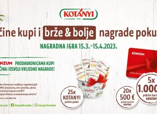 Kotany nagradna igra: 25 godina suradnje