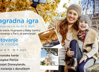 Baby Center nagradna igra: BABY CENTER VAS VODI U PARIZ