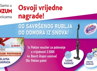 Vanish i Calgon nagradna igra: Od savršenog rublja do odmora iz snova!