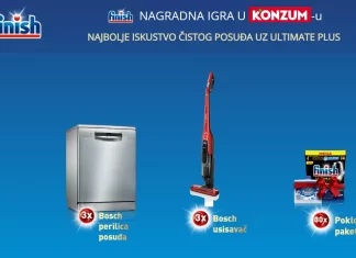 Finish nagradna igra: Najbolje iskustvo čistog posuđa uz Ultimate plus