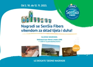 Dukat nagradna igra: Nagradi se SenSia Fibers vikendom za sklad tijela i duha!