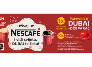 Nescafe nagradna igra: Uživaj uz NESCAFÉ i vidi svijeta, DUBAI te čeka!
