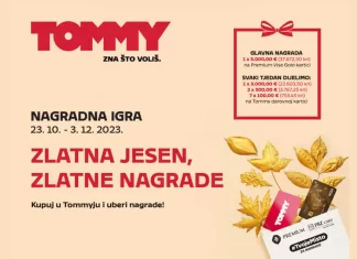 Tommy nagradna igra: Zlatna jesen, zlatne nagrade!