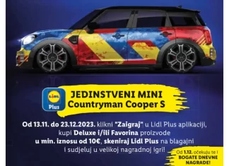 Lidl nagradna igra za automobil MINI Countryman Cooper S!