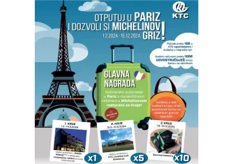 Nagradna igra KTC Ugostiteljstva: Otputuj u Pariz i dozvoli si Michelinov griz!