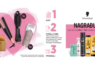 Schwarzkopf nagradna igra uz Gliss i Taft: Schwarzkopf nagrađuje!