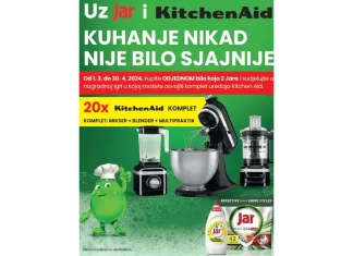 Jar nagradna igra: Uz Jar i KitchenAid kuhanje nikad nije bilo sjajnije!