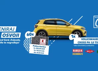 Osvoji automobil Volkswagen T-Cross u Kauflandu uz Zvijezda, Belje, Ribella i Planet of plants